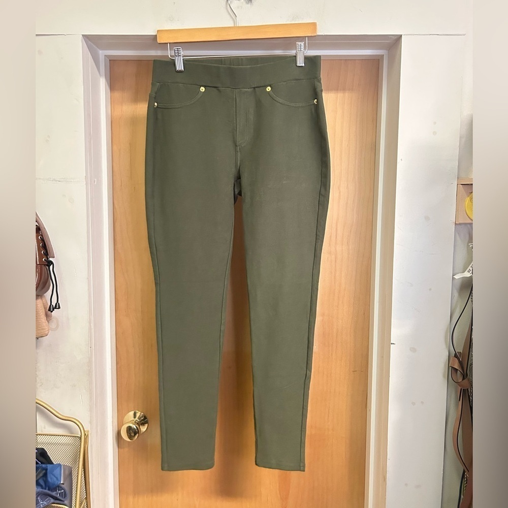 Michael by Michael Kors Army Green Jeggings - size M